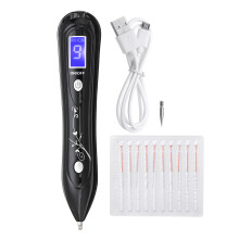 9 - Stufen - Elektro - Laser - Sommersprossenstift USB - Ladegerät Dunkle Flecken Entferner Hautmaulwurf Warzen Tag Entferner