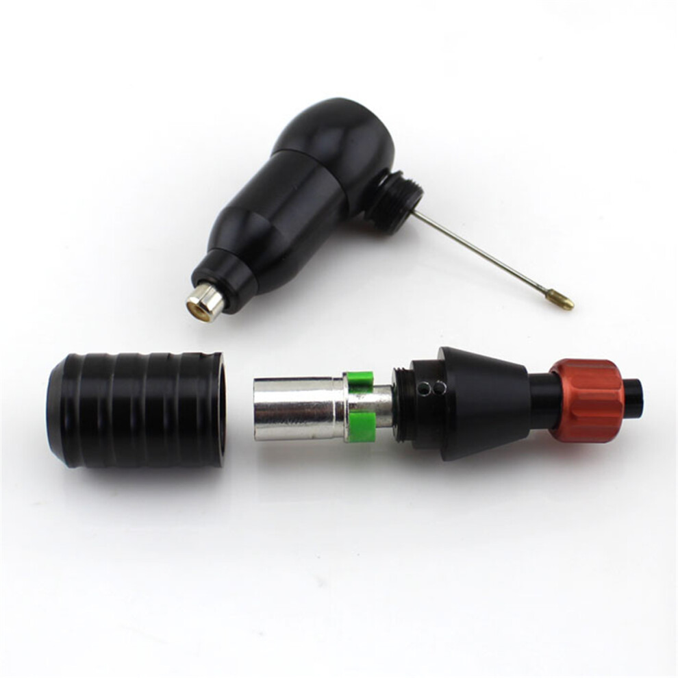 Black/Silver 0-3.5Mm Aluminum Rotary Tattoo Pen Cartridge Pen Motor Needle Makeup Liner Machine
