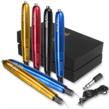 Kit di penna per macchina tatuaggi rotativa 25000RPM Penna per ricamo trucco semi-permanente