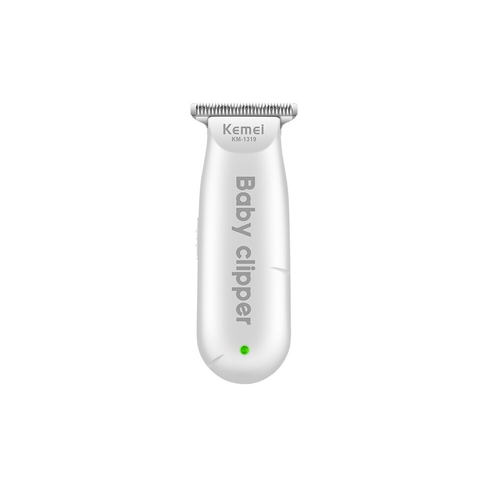 Kemei KM-1319 Mini Portable Electric Baby Hair Trimmer USB Rechargeable Hair Clipper Kids Hair Cutting Quiet Infant Household Shaver