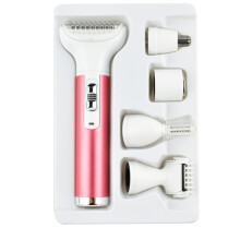 Rasoi electric 5-in-1 con ricarica USB epilatore femminile rifinitore per peli nasali impermeabile