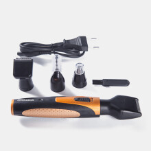 4 In 1 Set di Rifinitori per Capelli Rifinitore per Naso Linee dei Capelli Basette Rasoio per Barba