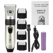 Set di tosatrice ricaricabile per peli di animali domestici tagliacapelli e macchina da barba kit di toelettatura professionale