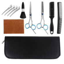 12 - delige Professionele Haar Knip Thinning Stalen Scharen Kappers Scharen Kappersset