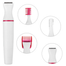 5 In1 Rasoio electric wireless per Donna Rifinitore per Viso Orecchie Naso e Capelli
