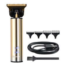 Rasoi professionale per capelli tagliacapelli USB wireless macchina per la rasatura della barba con schermo LCD e 4 pettini di limitazione.