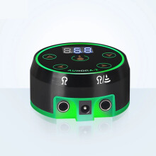 Aurora II Alimentatore per Tatuaggi Aggiornamento Alimentatore Digitale LCD Con Adattatore di Alimentazione Mini Touchpad a LED Forniture per Tat