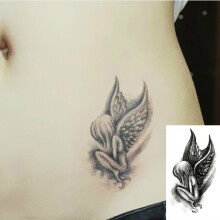Engel Design wasserdicht temporärer Transfer - Tattoo - Aufkleber