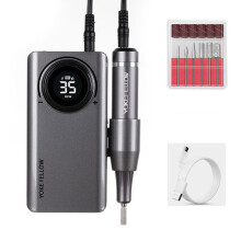 Nagelboormachine 35000 RPM Draagbare Oplaadbare Nagelboorpen Apparatuur voor Manicure Nagelgel Polijstmachine Met Volledig LCD - scherm