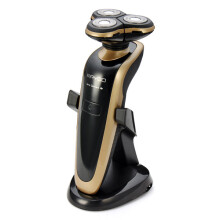 Rasoio Ricaricabile Golden RAYCO1250 Lavabile con 3 Testine