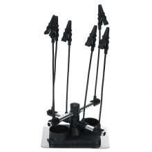 Modell Sprühhalter 360 Grad drehbarer Tattoo Airbrush Ständer Kunstwerkzeug-Set