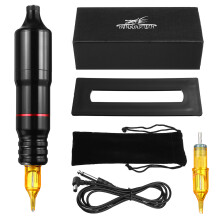 Penna per trucco professionale per tatuaggi kit di tatuaggi con macchina rotativa a bassa rumorosità 10000RPM