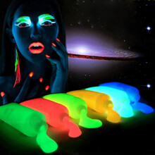 10 Kleuren Superhelder Luminescent Pigment Fluorescerende Glans Lange Levensduur