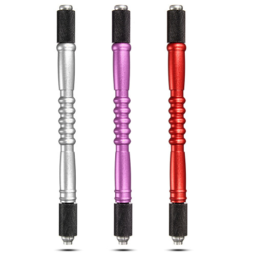 Multi - functionele Dubbele Kop Geborduurde Wenkbrauw Tattoo Fogging Shader Pen