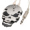 1PC RVS SKULL Tattoo Machine Voetpedaal Schakelaar Plat 4