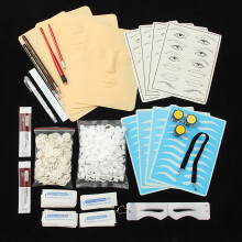 Pratica Novizia Microblading Penna Tatuaggio Sopracciglia Ago Pasta Ruler Pelle Kit Completo Set