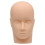 Silicone Mannequin Flat Head Makeup Practice Eyelash Lashes Extension Model 1