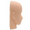 Silicone Mannequin Flat Head Makeup Practice Eyelash Lashes Extension Model 4