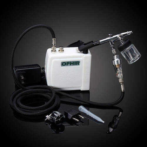OPHIR Draagbare Airbrush Compressor Kit Tattoo Machine DIY Schilderen 1