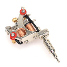 Zilveren GS100 Mode Mini Tattoo Machine Hanger Speelgoed met Ketting Halsketting