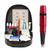 Kit di macchine per tatuaggi professionali completi per sopracciglia e labbra - Set di trucco permanente
