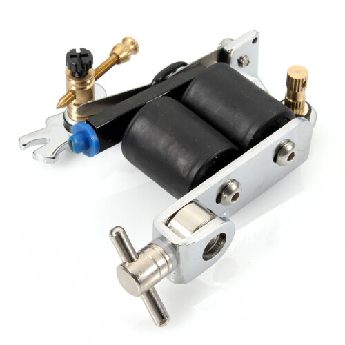 Pro Complete Tattoo Kit Machine Supply Power Needles Grip Cord Equipment Set 2