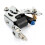 Pro Complete Tattoo Kit Machine Supply Power Needles Grip Cord Equipment Set 4