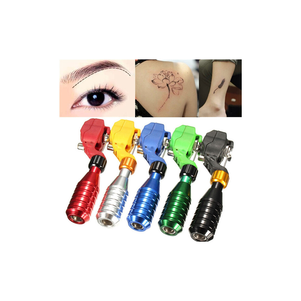Rotary Tattoo Gun Machine Motor Eyebrow Body Liner and Shader with RCA Cable Kit