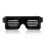 LED Bril Verlicht Glimlachen Flitsende Plastic USB Ogen Zonnebril Feest Nachtclub 3