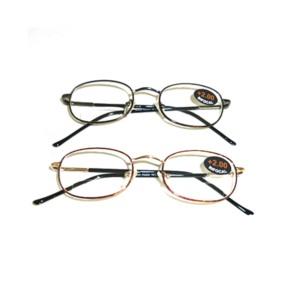 Gafas De Lectura De MúLtiples Grados Para Mujer Marco De Metal Vintage Resistencia Al Desgaste Exquisitas-image