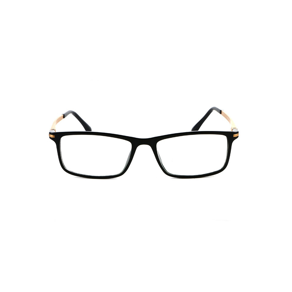 SHUAIDI Anti-blue Anti-fatigue Reading Glasses Black Frame Resin Aluminum Computer Presbyopic Glass 110