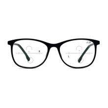 KCASA Occhiali da lettura progressivi multifocali anti luce blue TR90 ultra leggeri per presbiopia