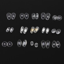 Custodia per cuscinetti nasali in silicone morbido per occhiali da sole e occhiali da vista accessori di ricambio