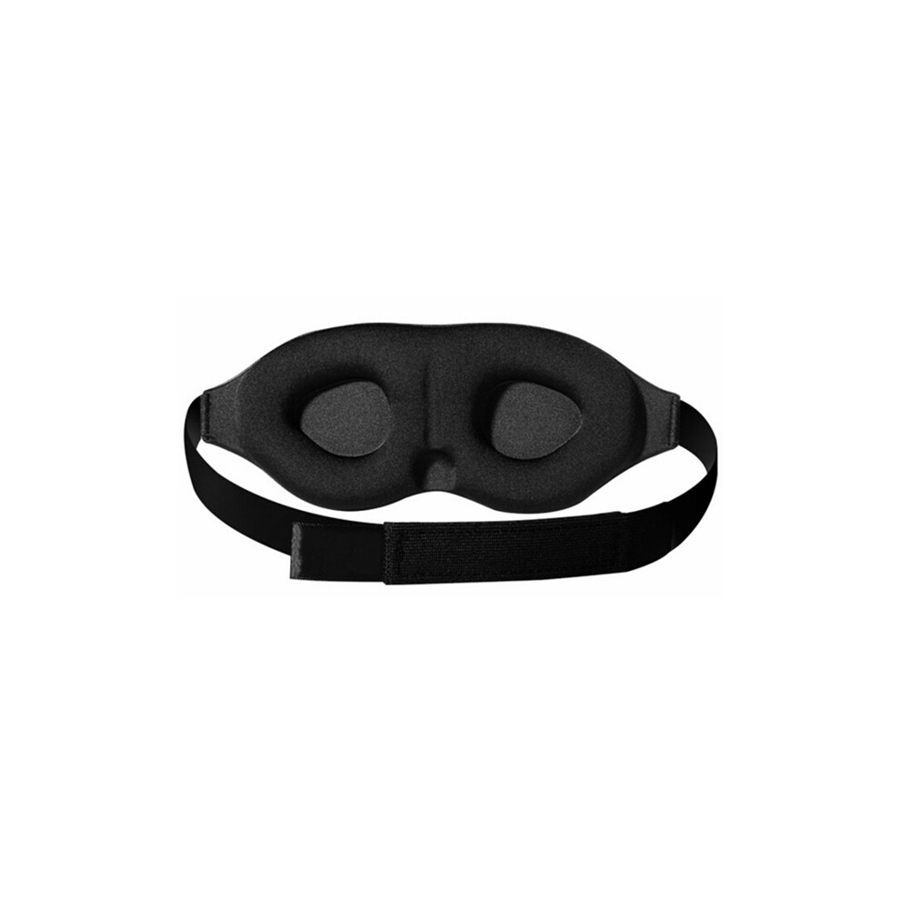 Light/Black 3D Sponge Rest Sleeping Eyeshade Travel Eye Mask Cover Blindfold Comfortable