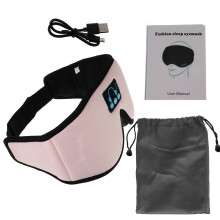 3D Musik Schlaf Augenmaske Wireless Bluetooth Headset Schattenabdeckung Entspannungs-Schlafmaske