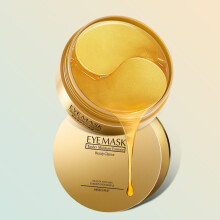 Maschera per gli occhi rassodante in oro 24K idratante per la pelle degli occhi 30 paia rimuove le linee sottili intorno agli occhi.