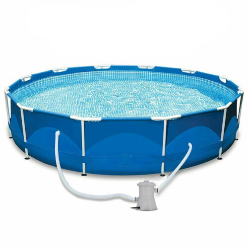 Zwemmen Pool Filterpomp Herbruikbare Waterreiniger Elektrische Filterpomp 1