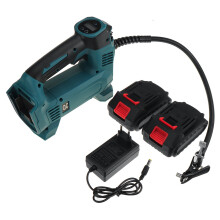Pompa per gonfiaggio auto ricaricabile con lampada LED per auto moto bicicletta PER batteria Makita