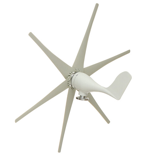 600W 12V 24V 5 Bladen Windturbine Generator Horizontaal Residentieel + Controller 2