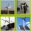 12 V/24 V 500 W Miniatur - Windturbinen - Generator mit Controller 3 - Blatt - Windgenerator 5