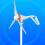 12 V/24 V 500 W Miniatur - Windturbinen - Generator mit Controller 3 - Blatt - Windgenerator 2