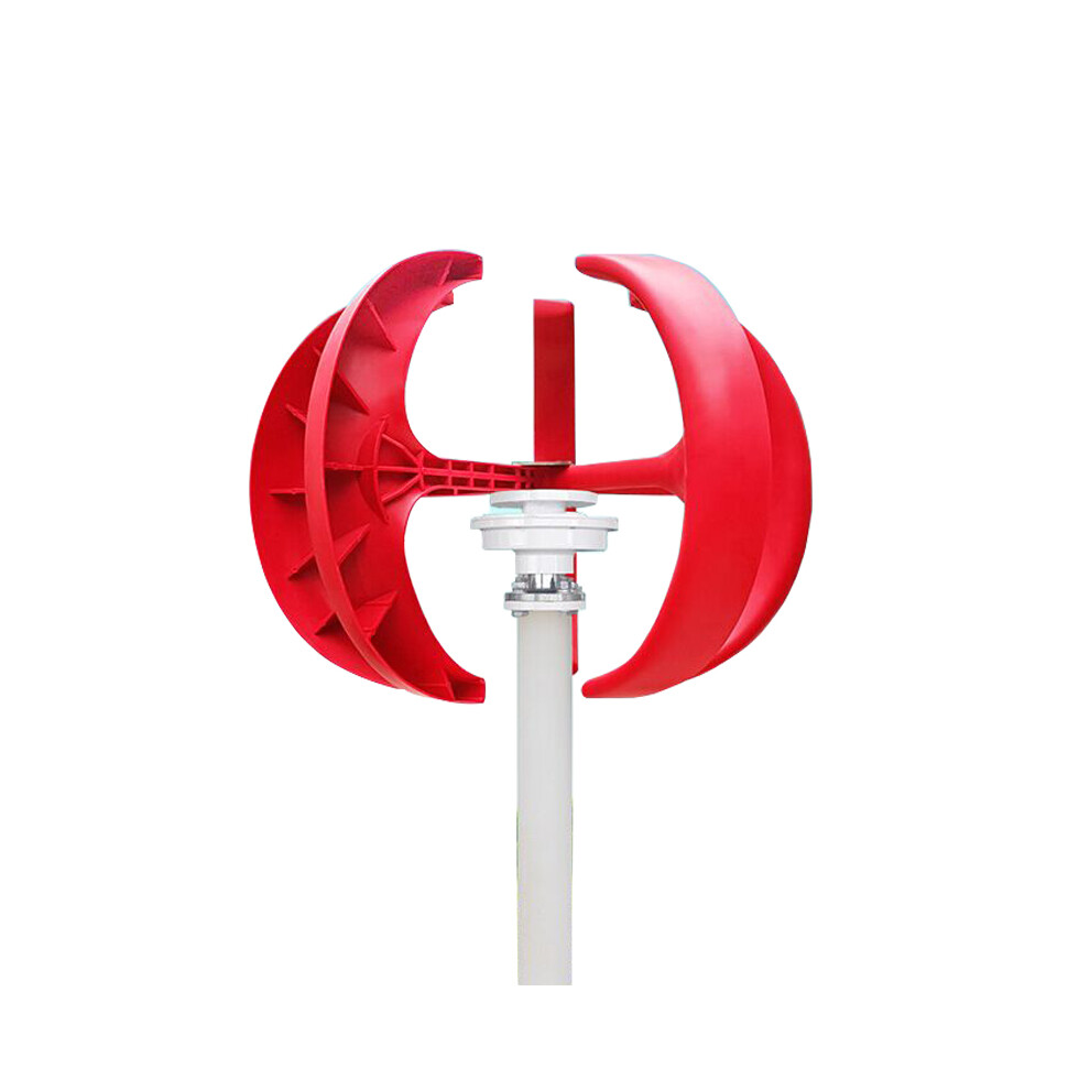 400W 12V/24V Lantern Vertical Axis 5 Blades Wind Turbine Wind Generator With Controller 6900275569810