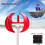 400W 12V/24V Lantern Vertical Axis 5 Blades Wind Turbine Wind Generator with Controller 2
