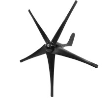 700W 5 Nylon Vezel Bladen Windturbine Stroomgenerator DC 24V Veilige Aerogenerator
