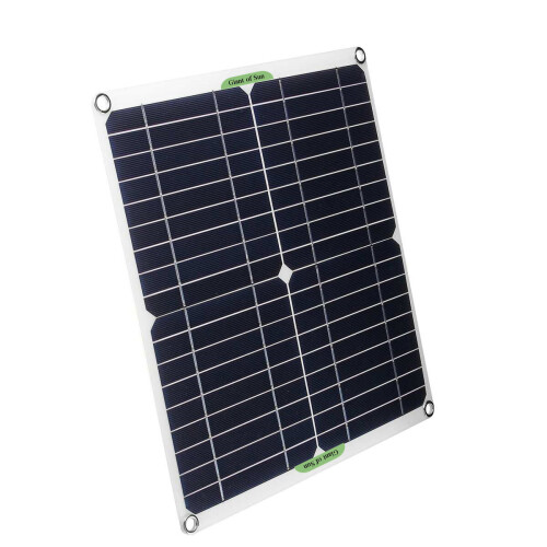 100 W Solarpanel-Kit 12 V Batterieladegerät 10–100A Controller für Schiffs-Motorräder Boote 2