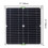 100 W Solarpanel-Kit 12 V Batterieladegerät 10–100A Controller für Schiffs-Motorräder Boote 4