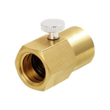 Per adattatore di riempimento del cilindro Soda Stream valvola di sfiato e connettore CGA320