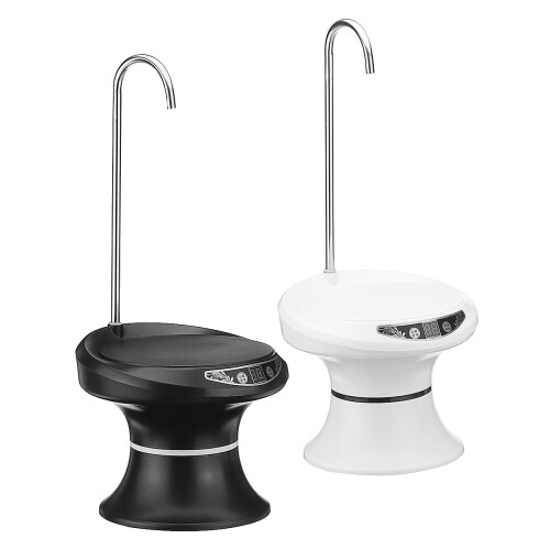 Pompa electric portable per acqua potabile con ricarica USB e vassoio 1