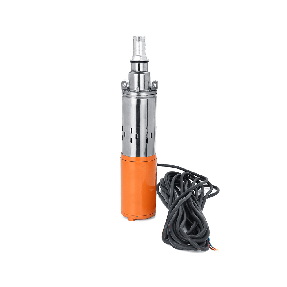 12V 220W Deep Well Pump Submersible Water Pump Solar Energy 1.2M/H 30M Max Lift 6900080389641