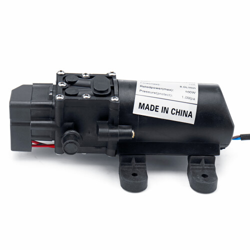 Pompa dell'acqua ad alta pressione 12V 160Psi pompa a diaframma autoadescante con interruttore automatico 2